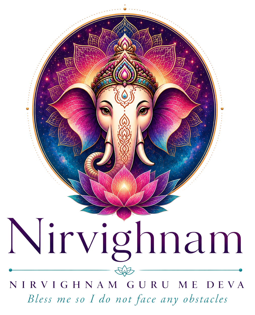 Logo Yogastudio Nirvighnam